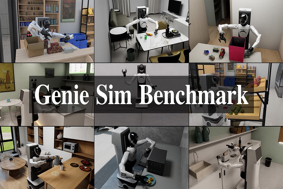 再掀开源浪潮！南宫大舞台机器人发布并开源仿真评测工具Genie Sim Benchma...